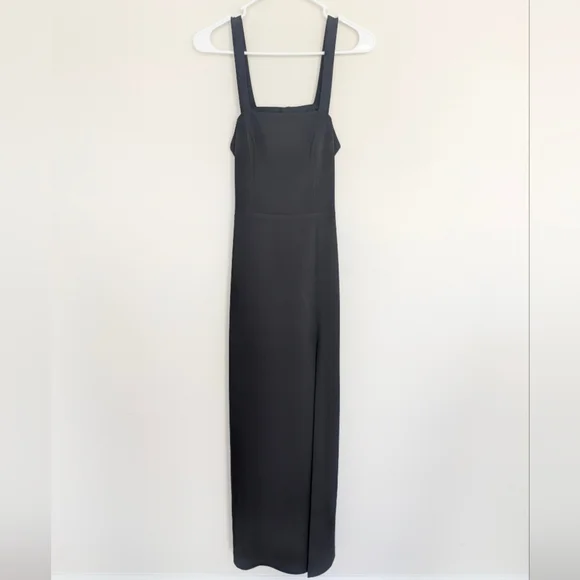 Lovers And Friends Revolve Soul Black Maxi Dress Women's Size 2 - Picture 3 of 11